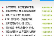 PSP游戏排行,探索经典之作-排行榜TOP 5解析